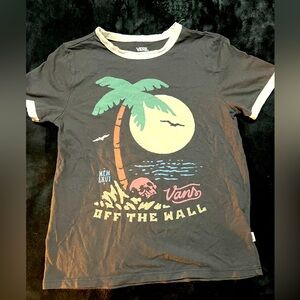 VANS under the palm ringer T shirt size XS